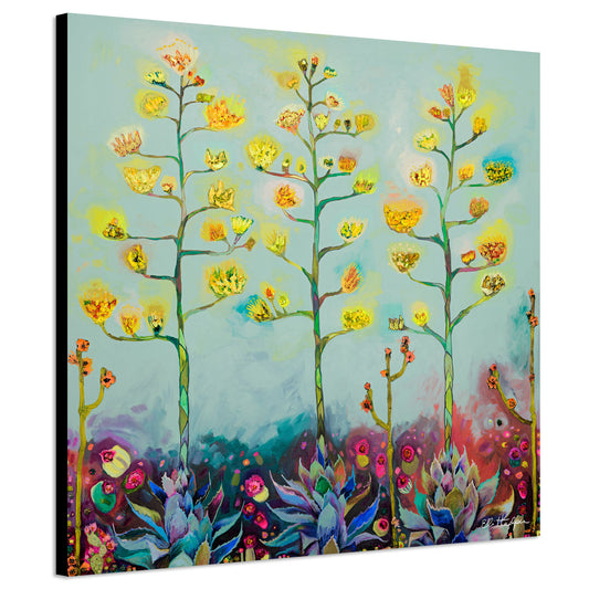 Agave Blooms - Canvas Print