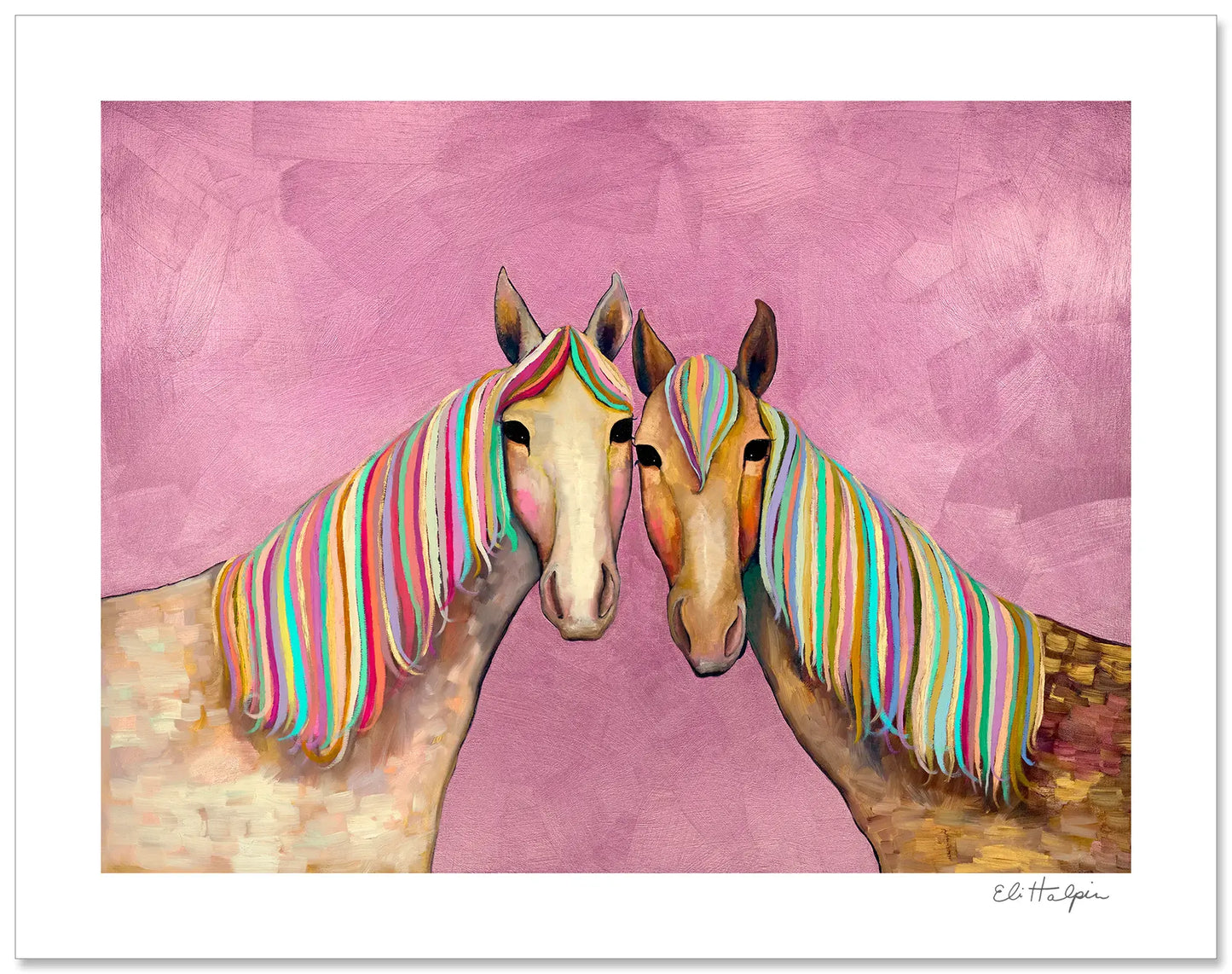 Best Friends - Signed Paper Print