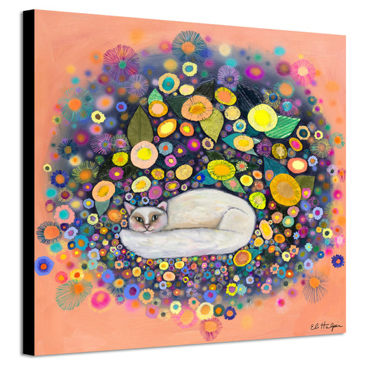 Feral Cat Nest - Canvas Print