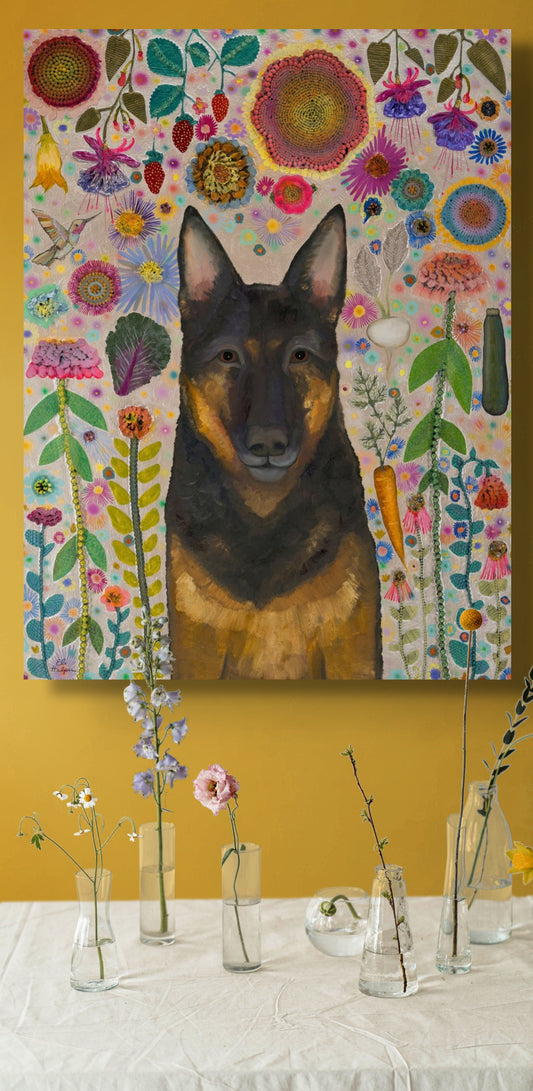 German Shepherd - Canvas Print