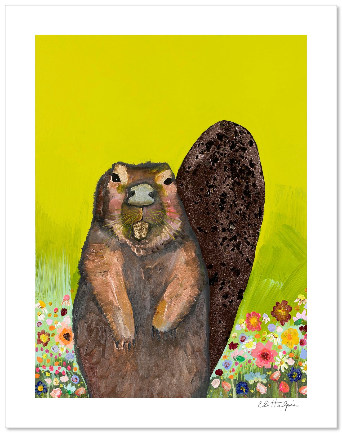 Gold Teeth - Signed Paper Print