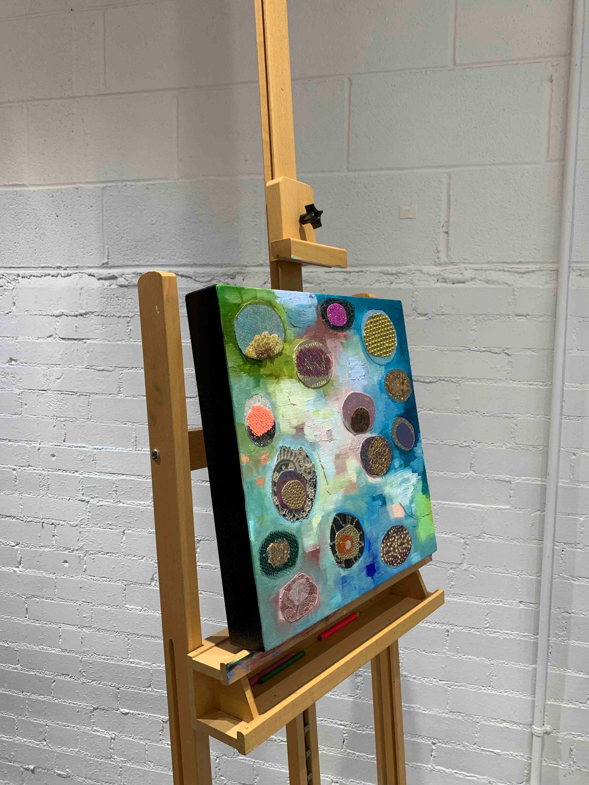 Growing- 16x16" - Oil Painting
