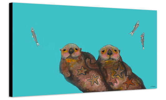 Holding Hands - Canvas Print