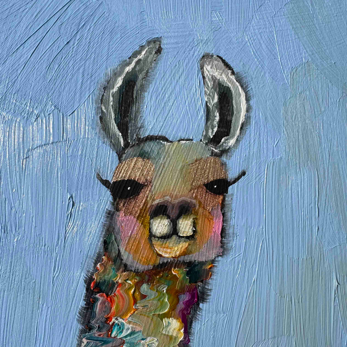 Llovely - 6x12" - Oil Painting