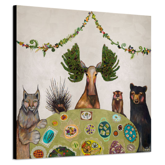 Mossy Moose's House - Canvas Print