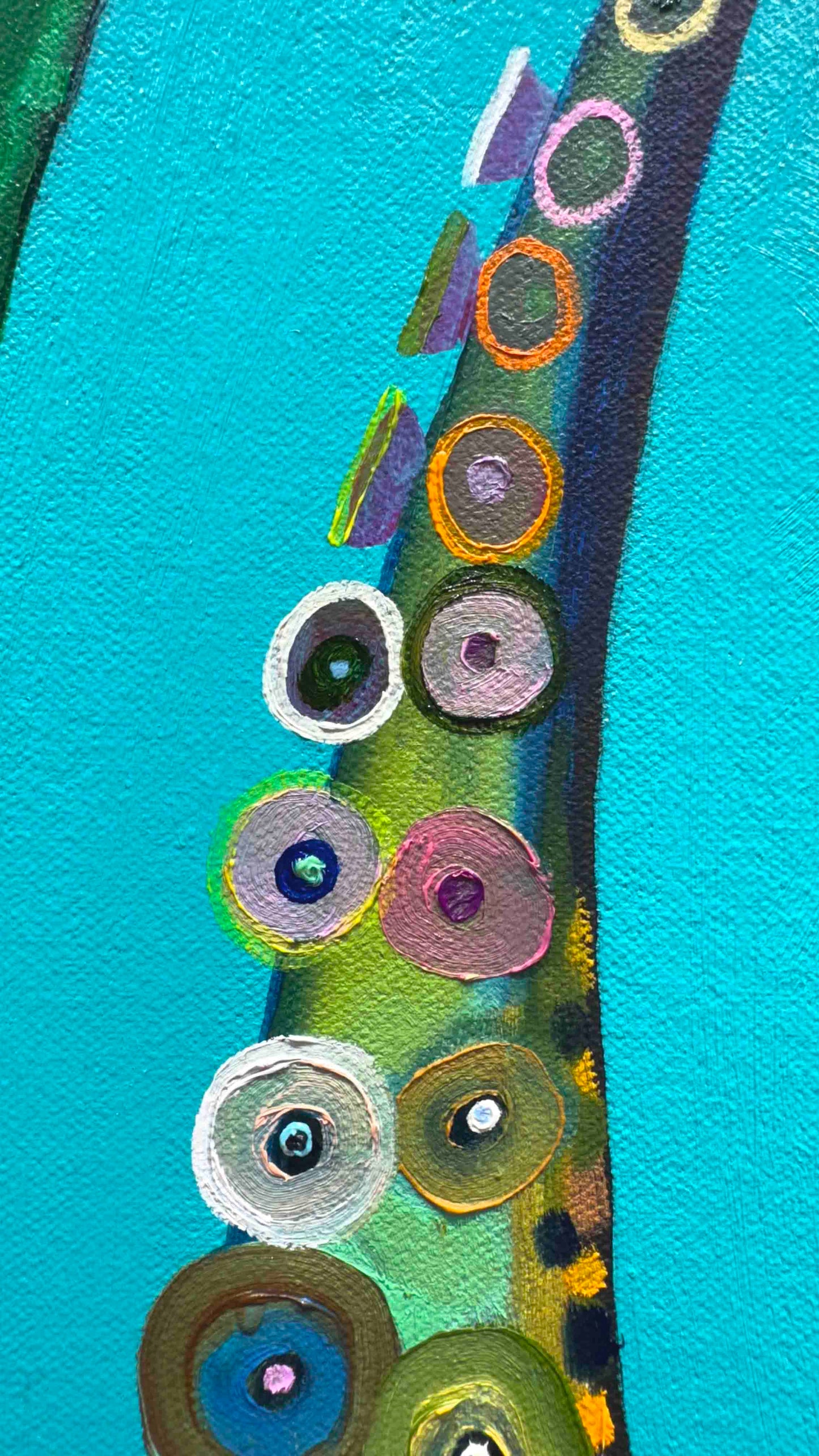 Octopus Arms 33x44" - Oil Painting