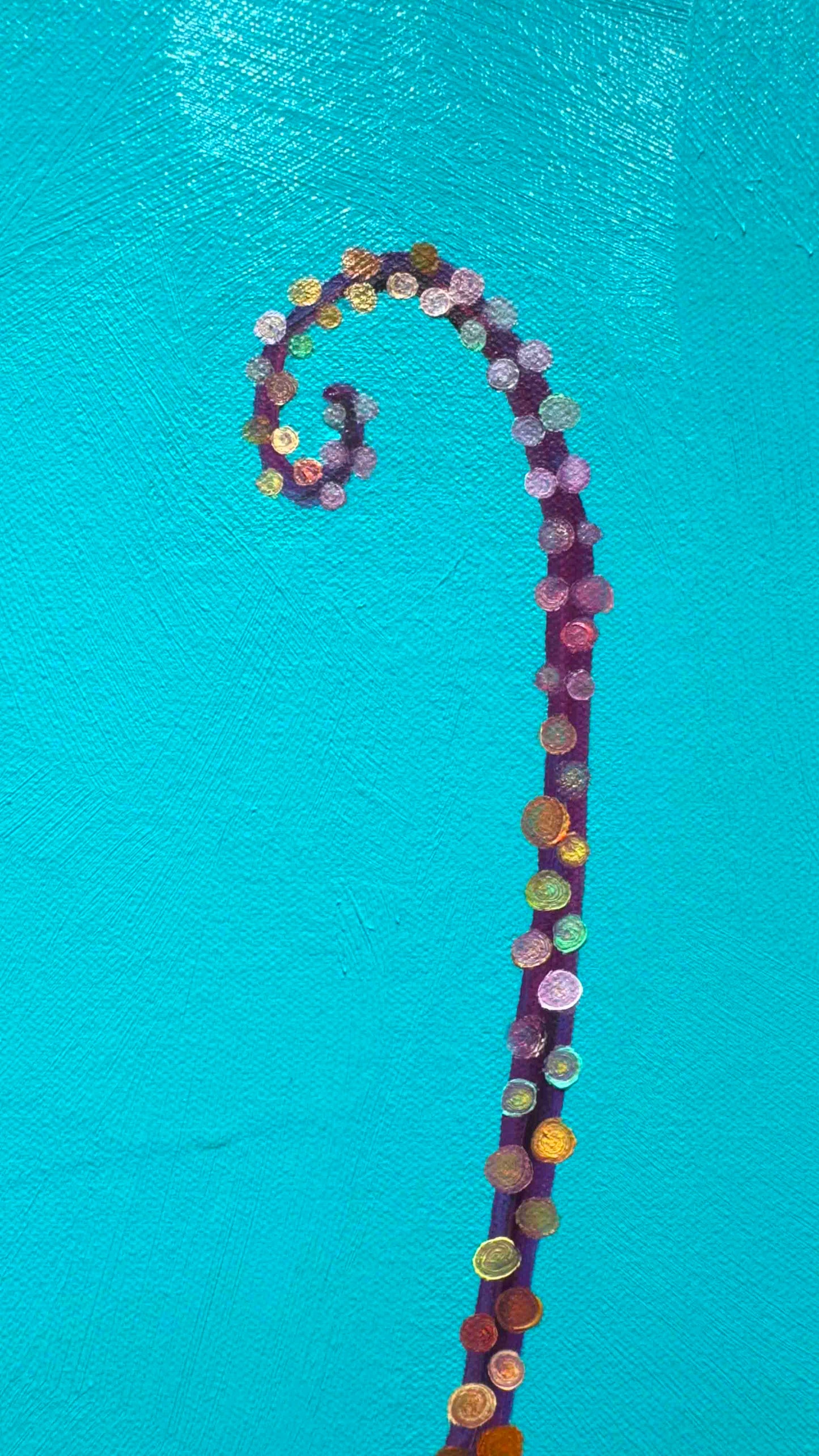 Octopus Arms 33x44" - Oil Painting