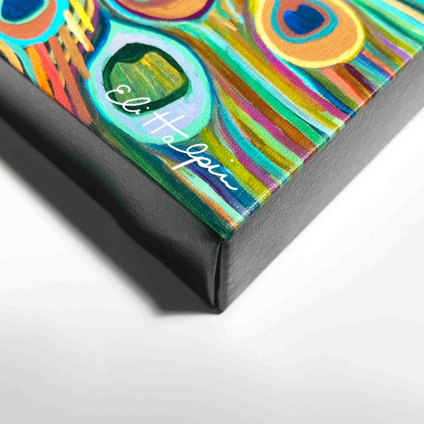 Peacock Bloom - Canvas Print