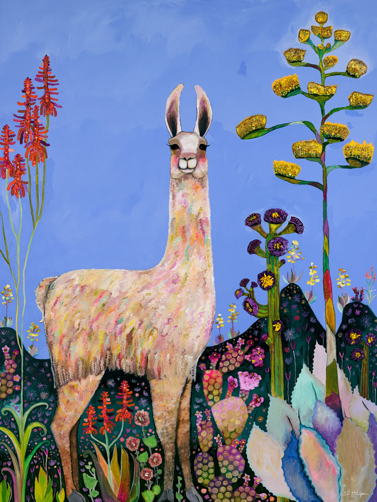 Tall Girl - Canvas Print