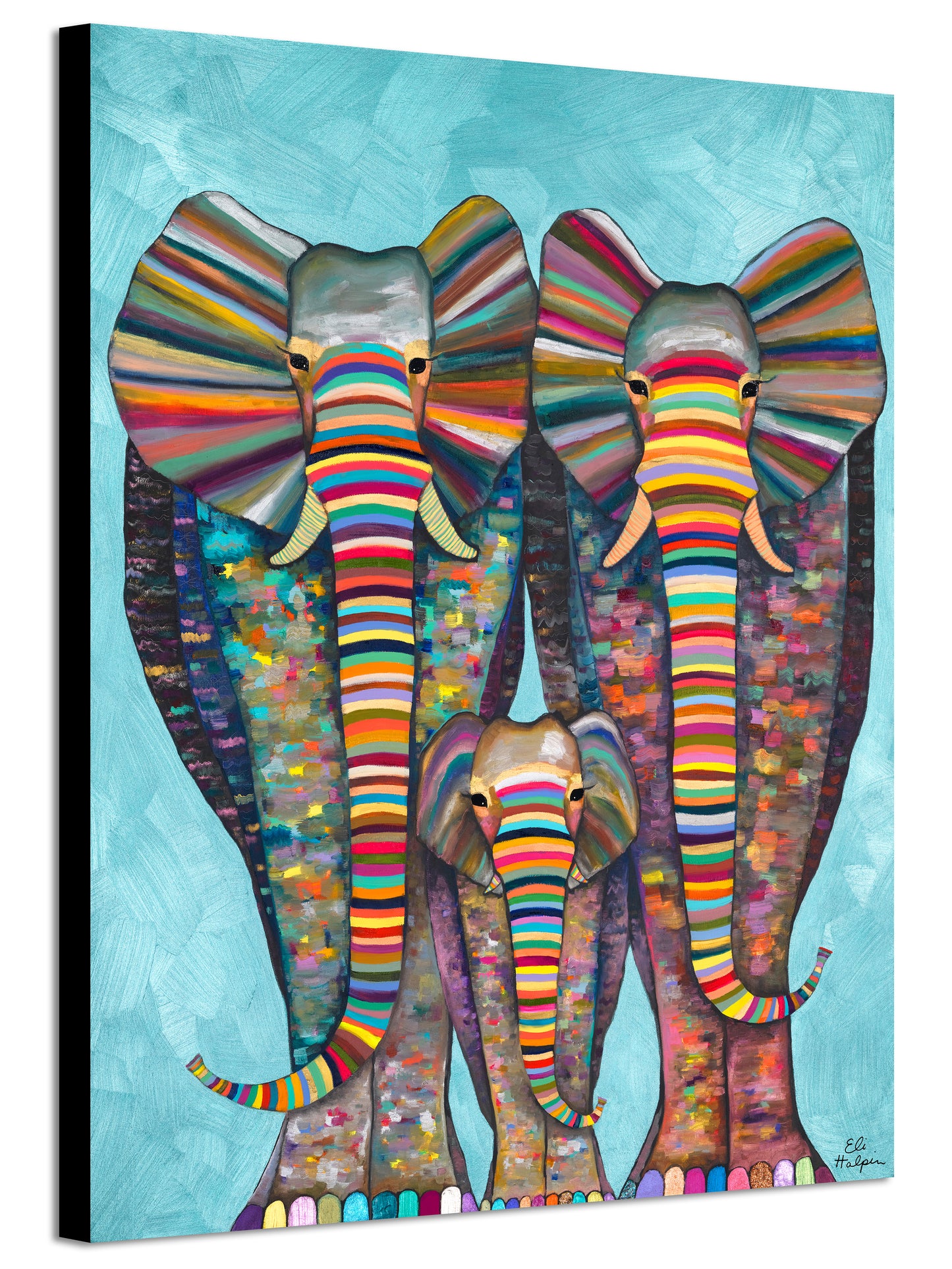 Toes Done - Canvas Print