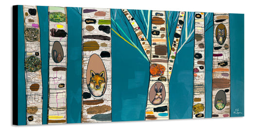 Tree Homes - Canvas Print