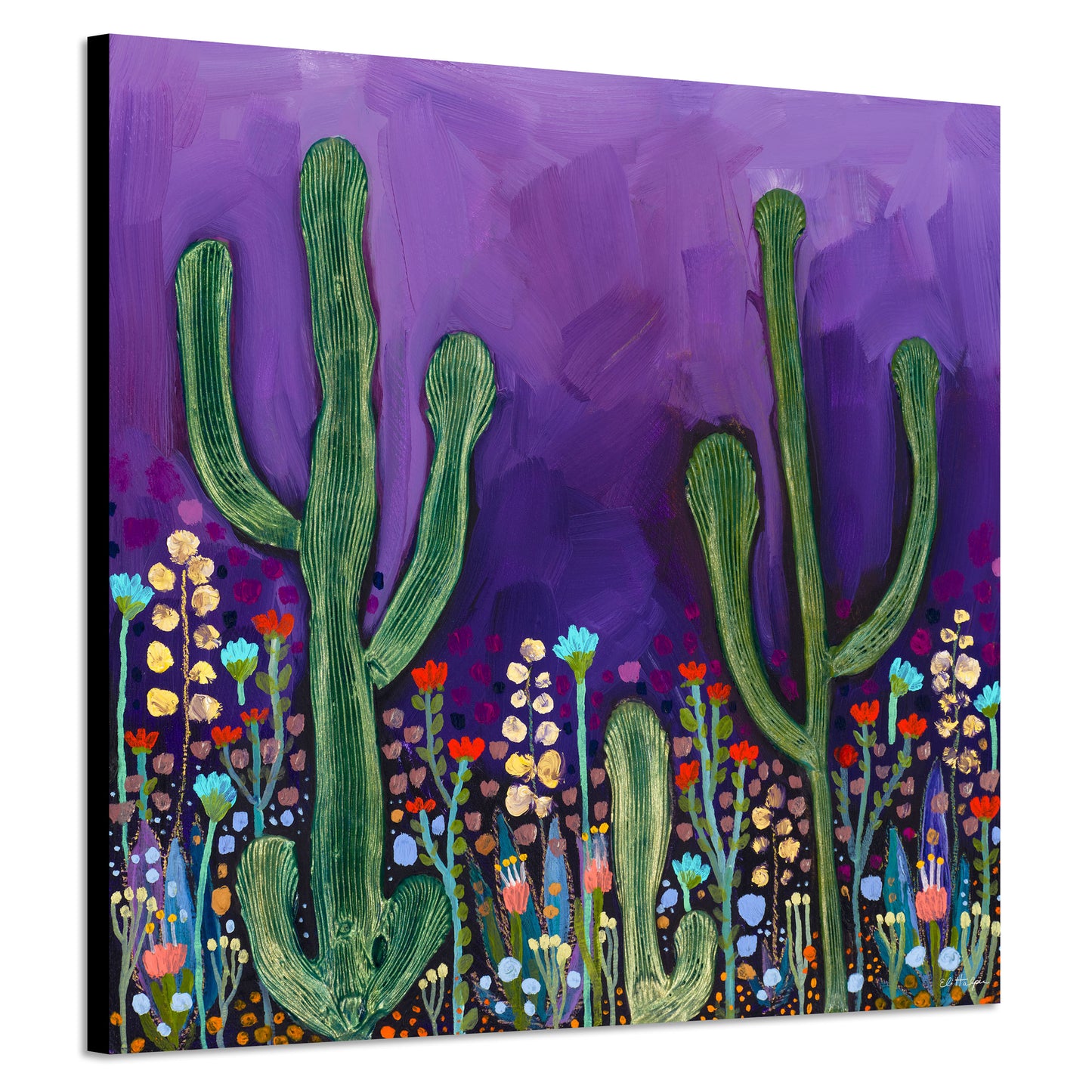 Violet Sky - Canvas Print