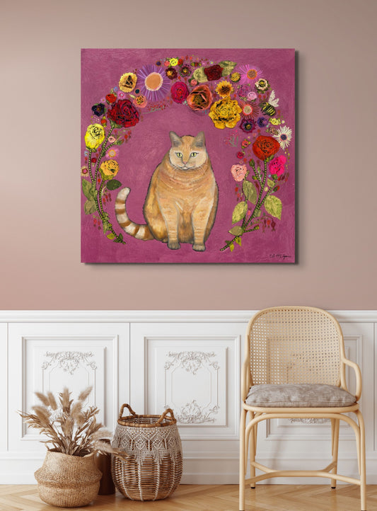 Big Kitty - Canvas Print