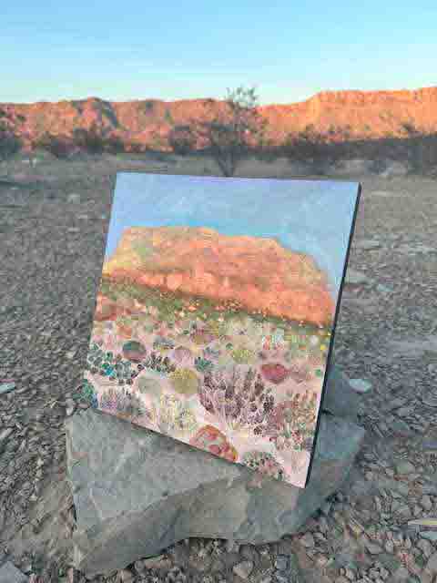 Big Bend 12x12" - Oil Painting