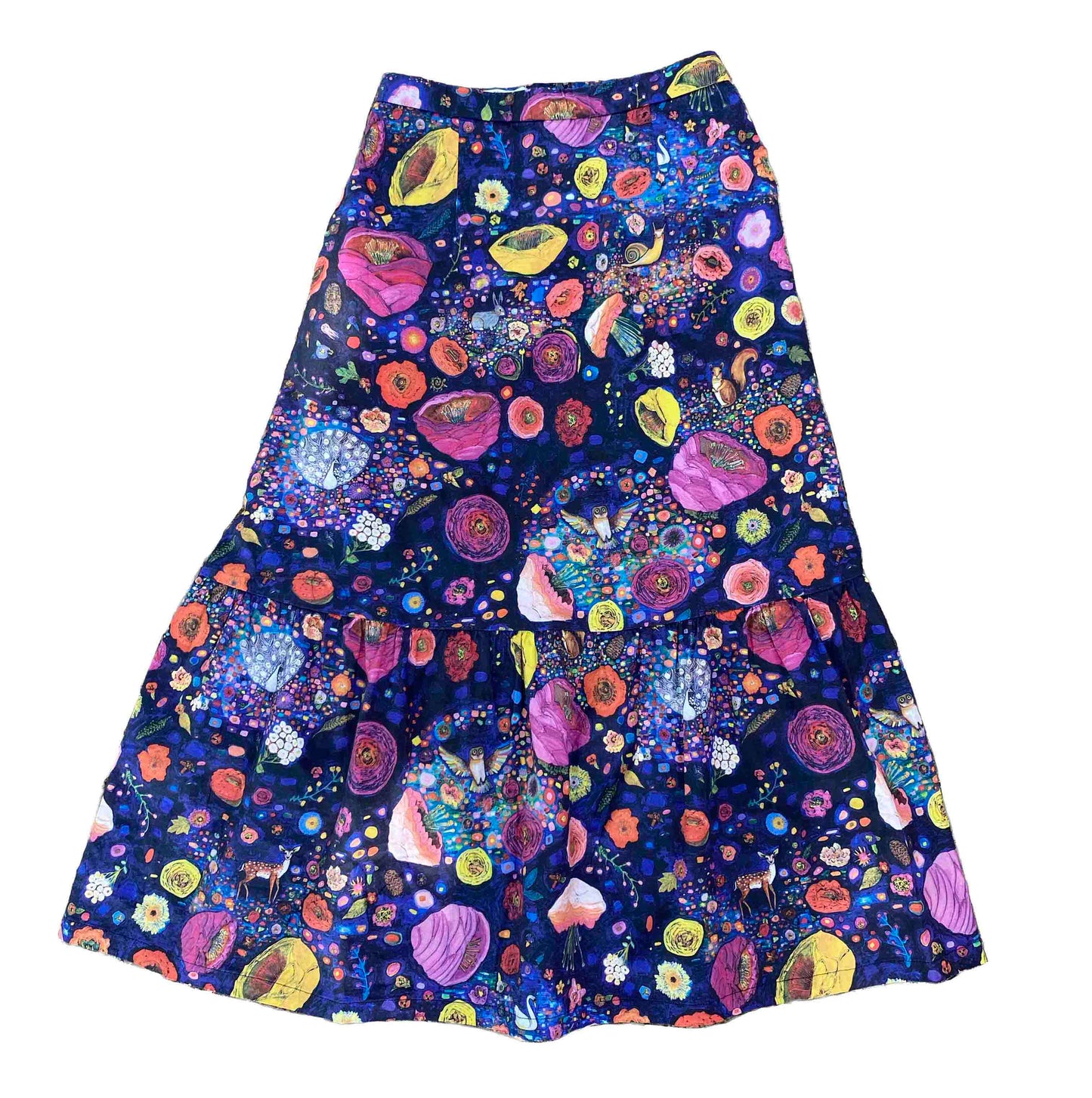 Into The Woods Cotton Ruffle Skirt