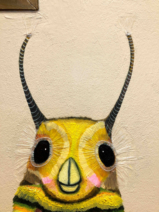 Caterpillar's House 48 x 60" - Oil Painting