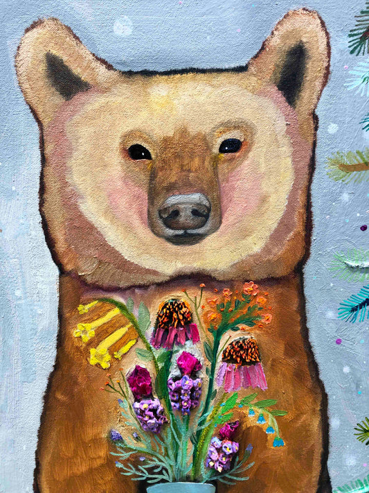 Cinnamon Buns 7' x 6' - Oil Painting