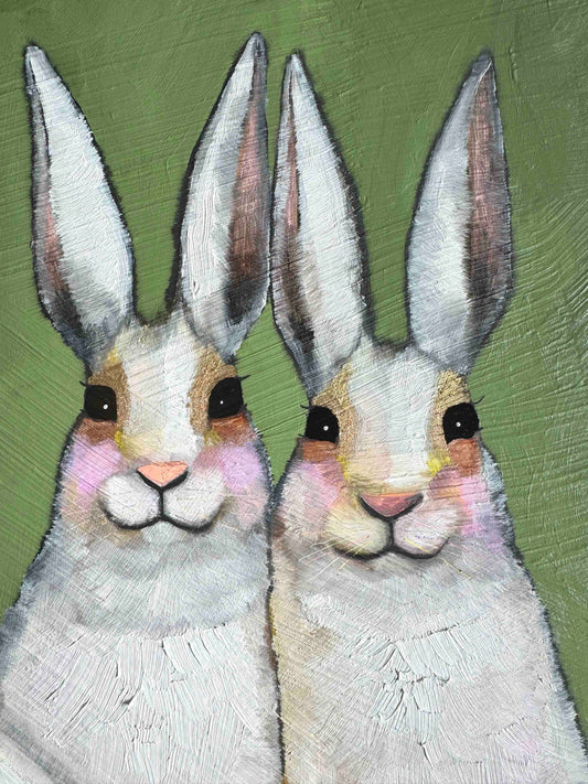 Dandelion Dinner - 24x30" - Oil Painting