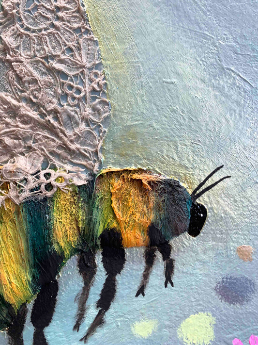 Inner Glow 60x60" - Oil Painting