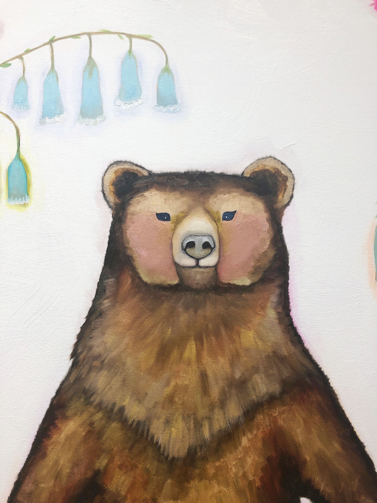 Mama Bear 84x72"- Oil Painting