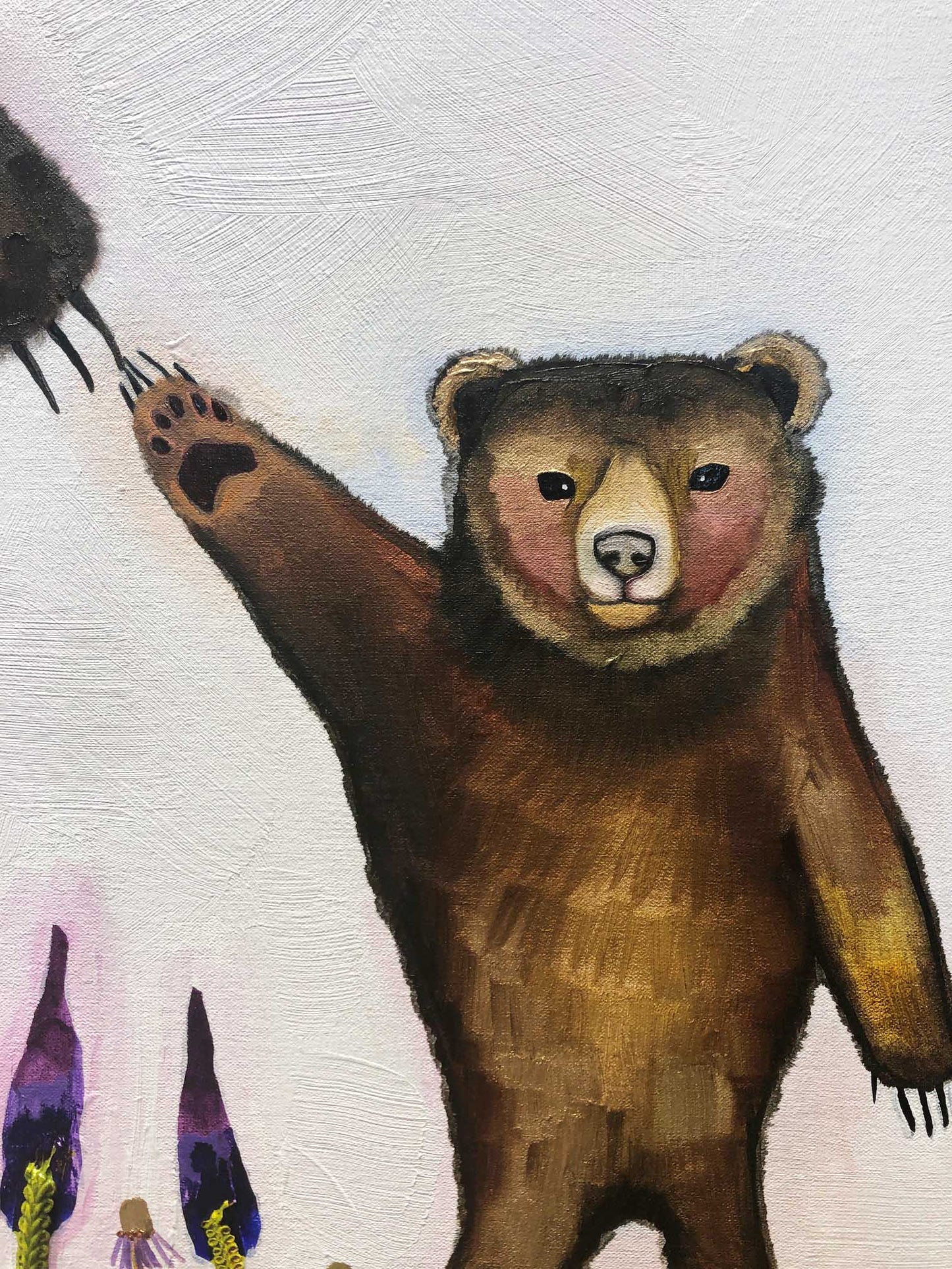 Mama Bear 84x72"- Oil Painting