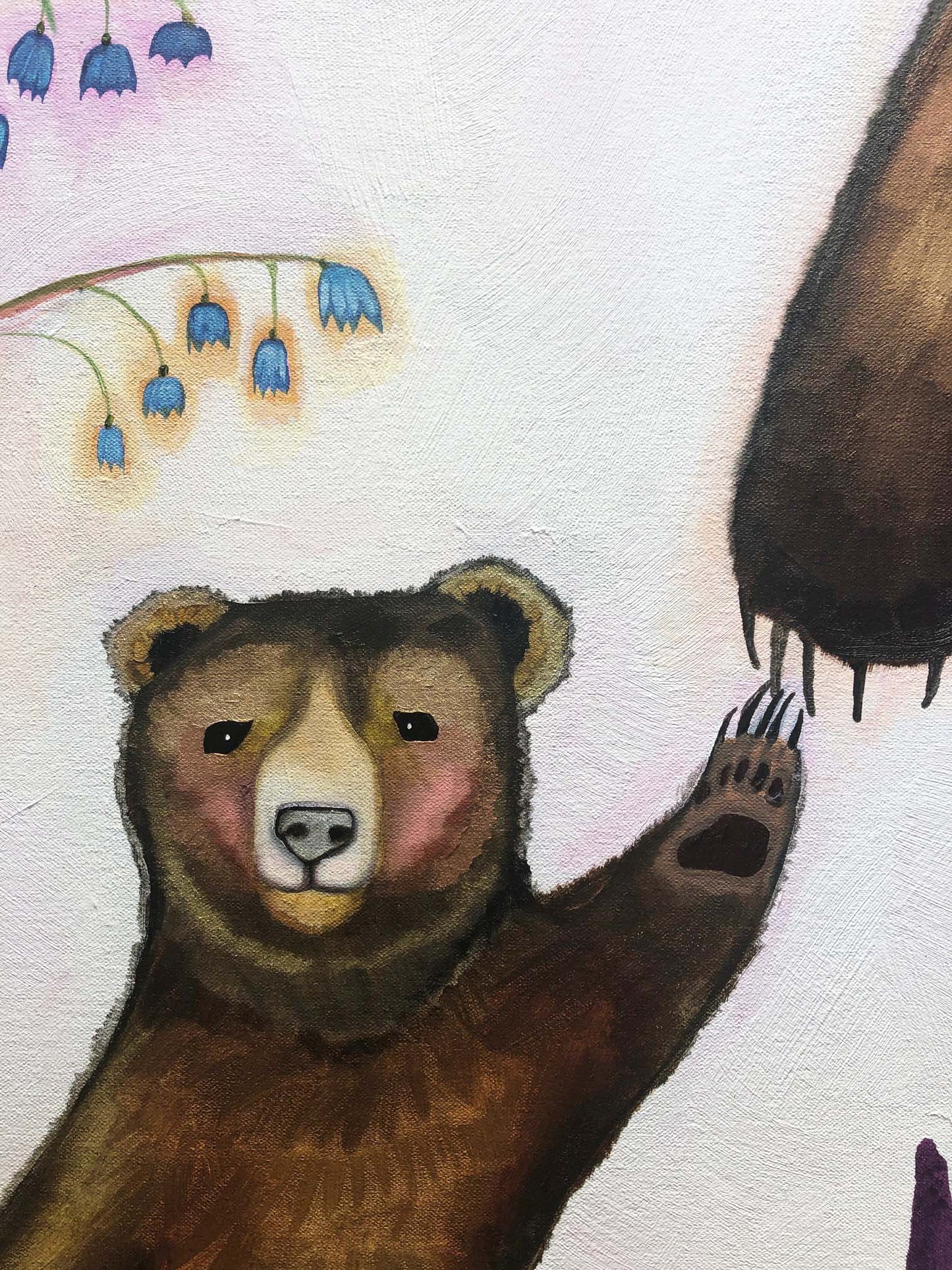 Mama Bear 84x72"- Oil Painting