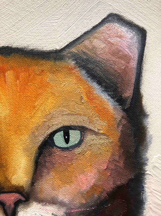 Meaty Bits 36x48" - Oil Painting