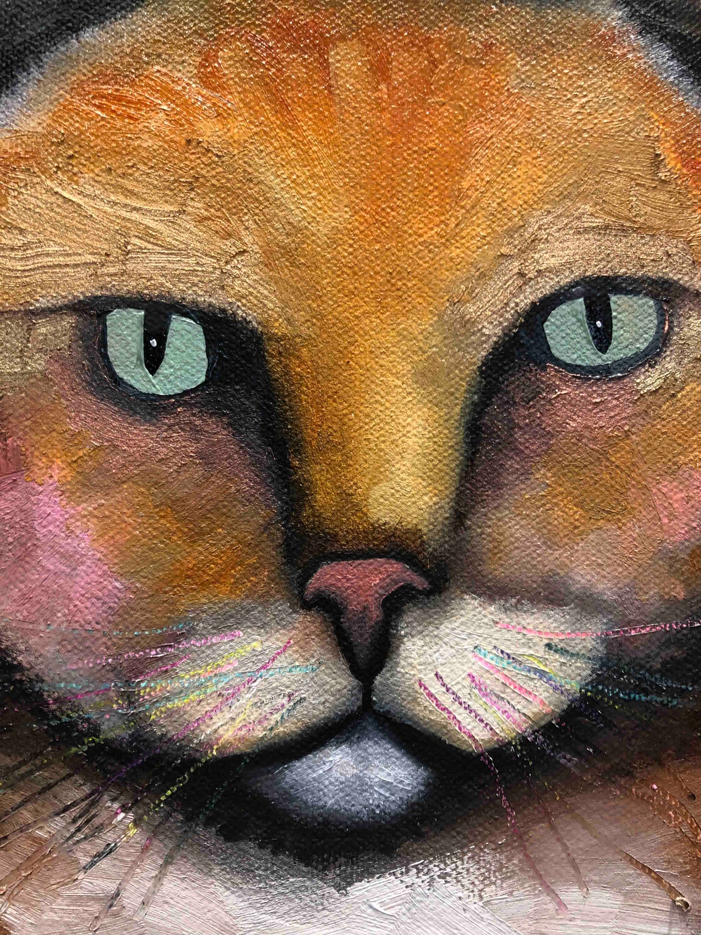 Meaty Bits 36x48" - Oil Painting