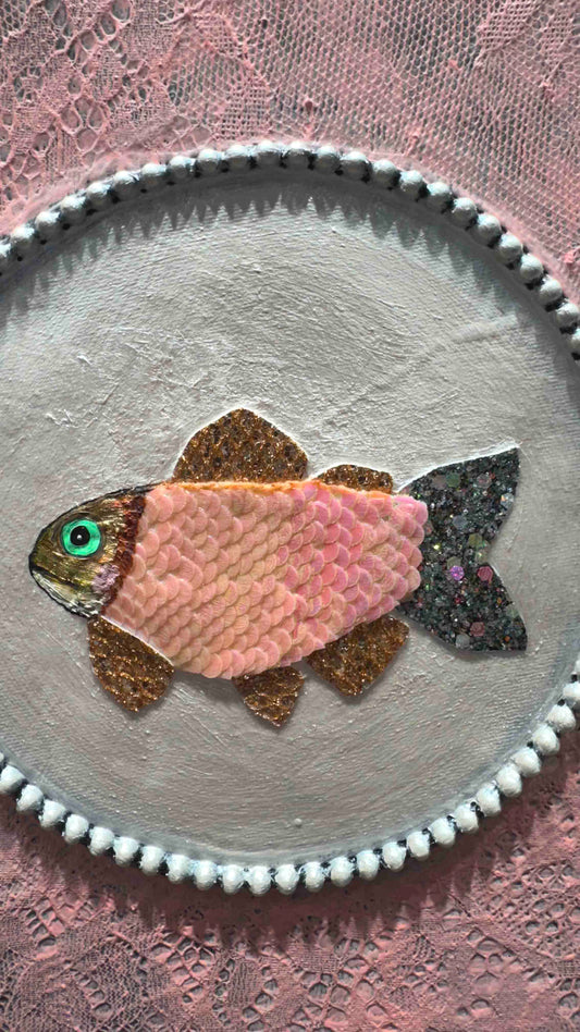 Meaty Snacks 24x30" - Oil Painting