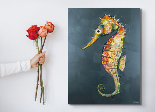 Seahorse - Canvas Print