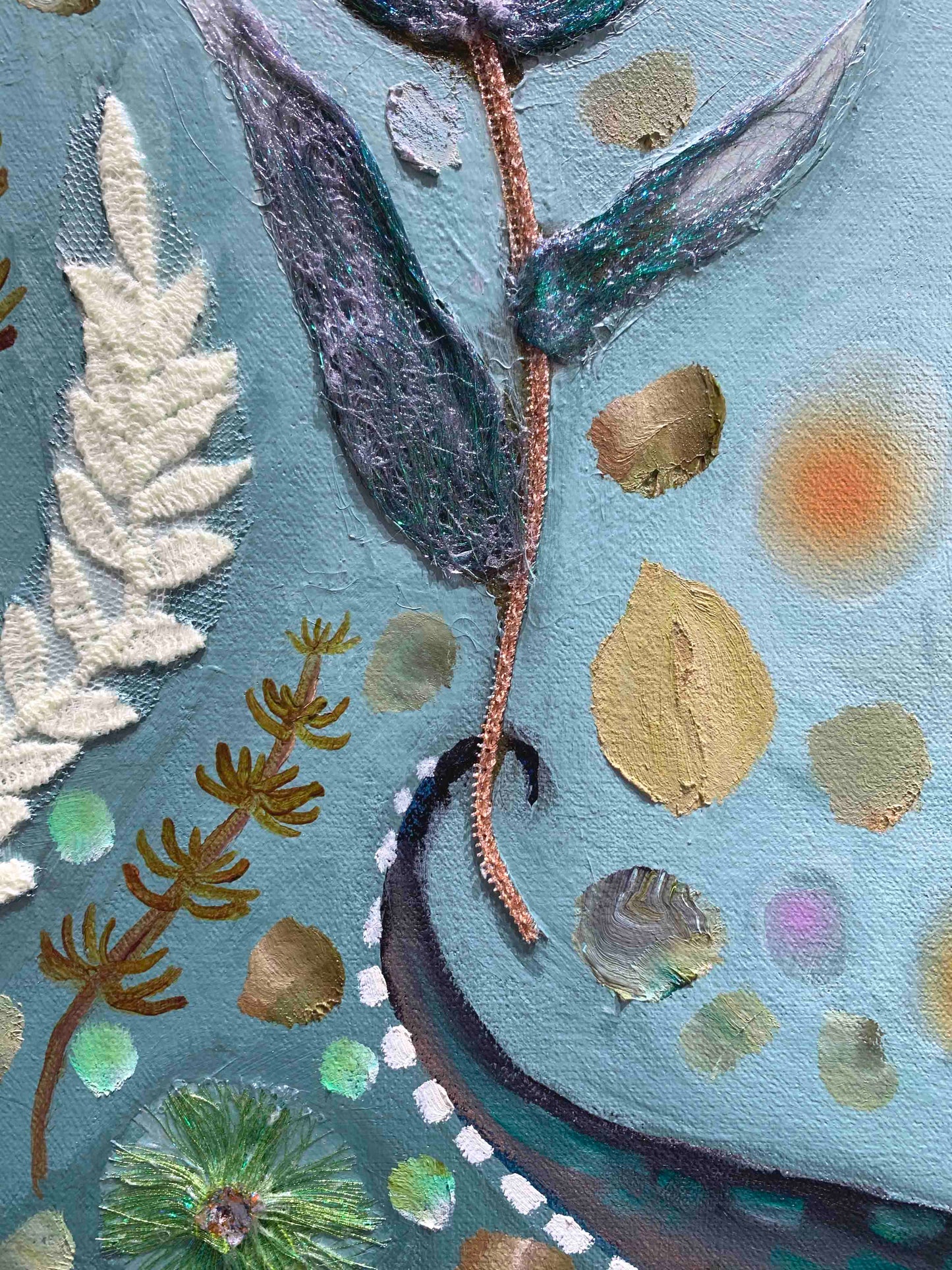 Seaweed Forest 84x60" - Oil Painting