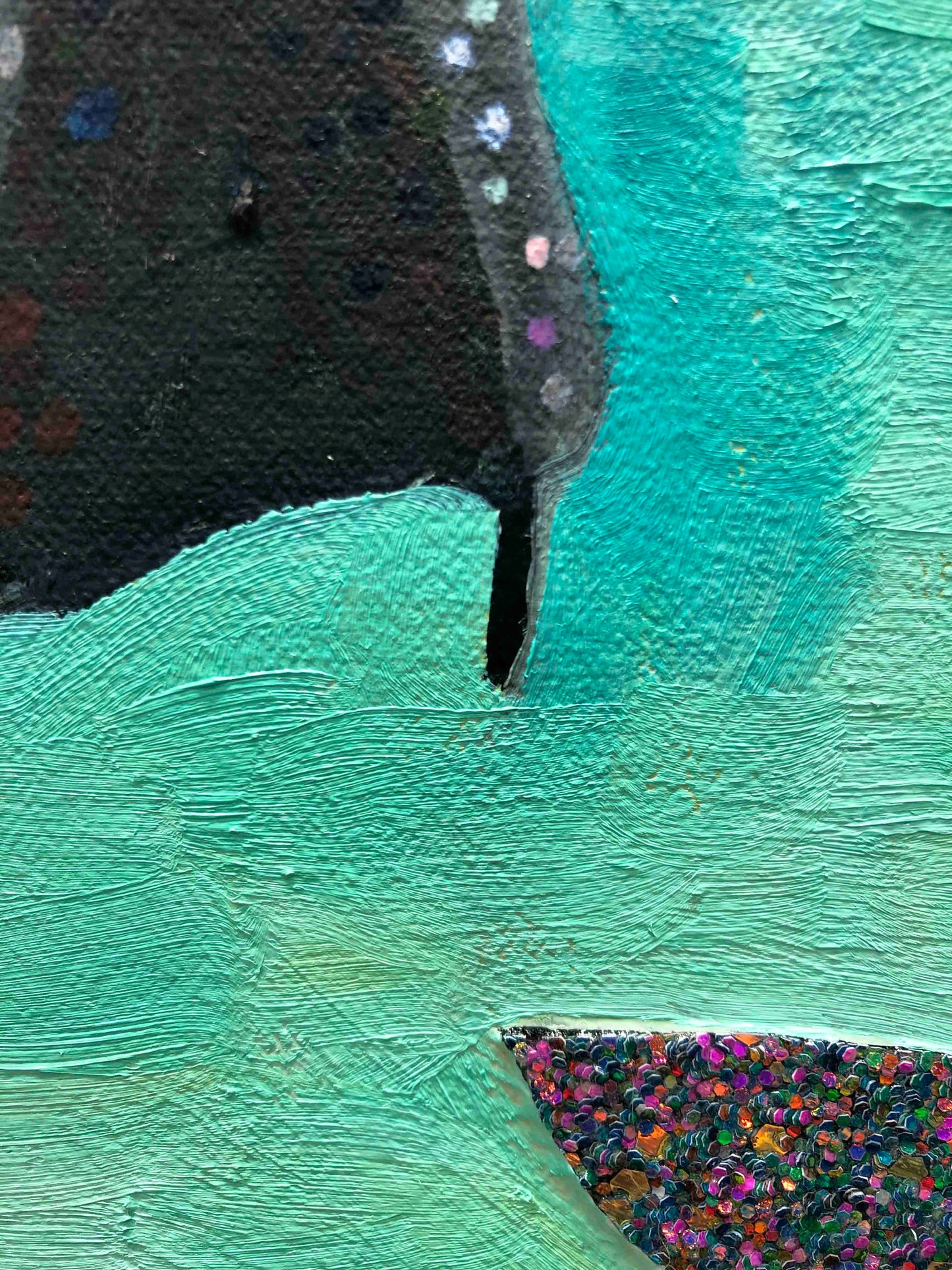 Swan 5x7ft - Oil Painting