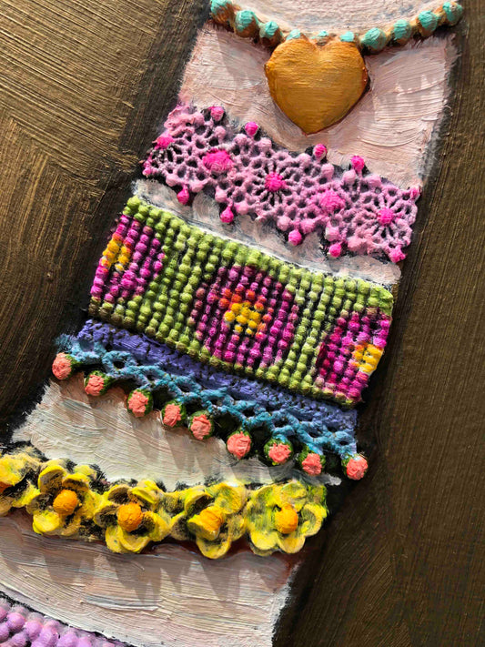 Swan 5x7ft - Oil Painting