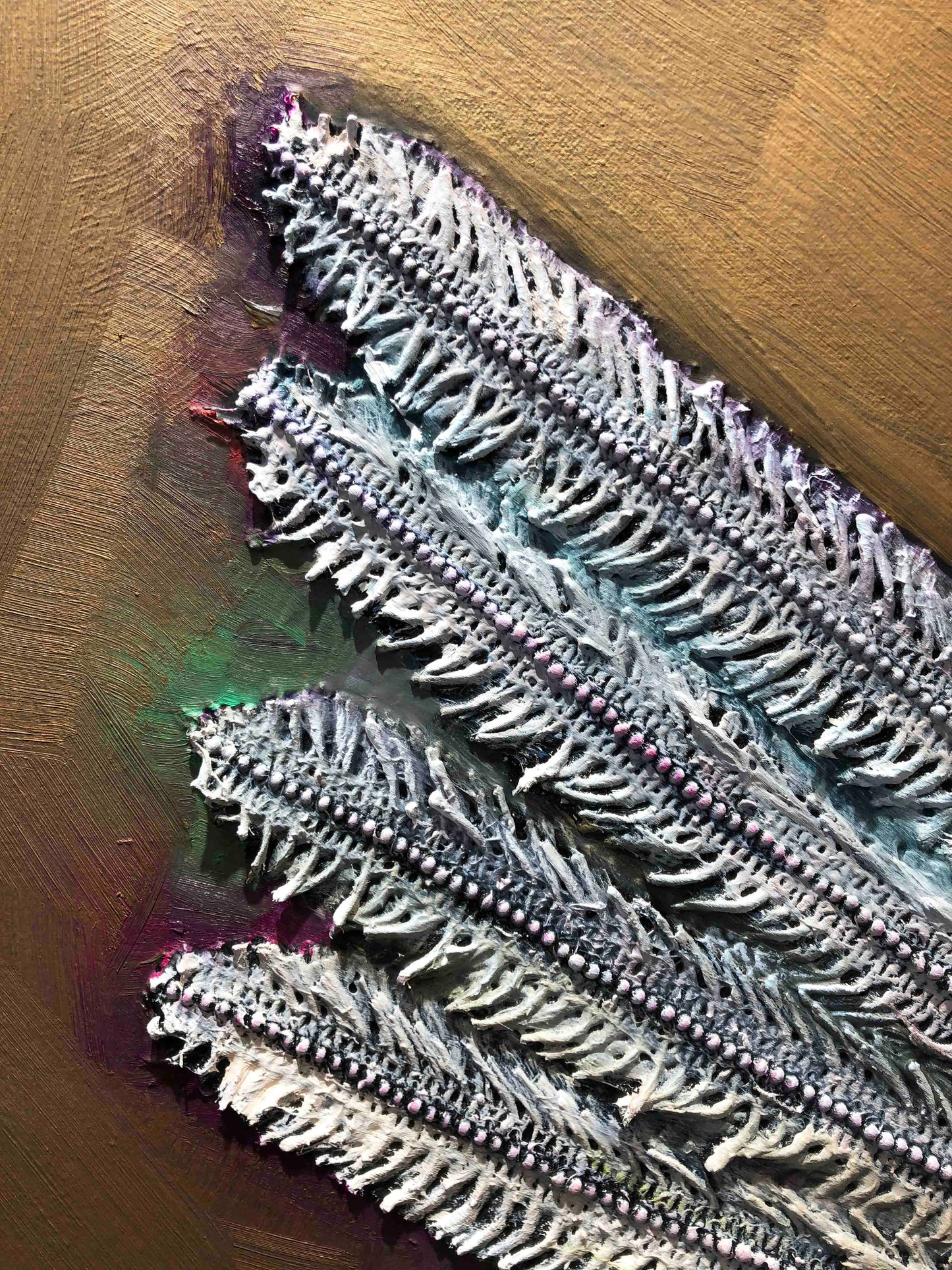 Swan 5x7ft - Oil Painting