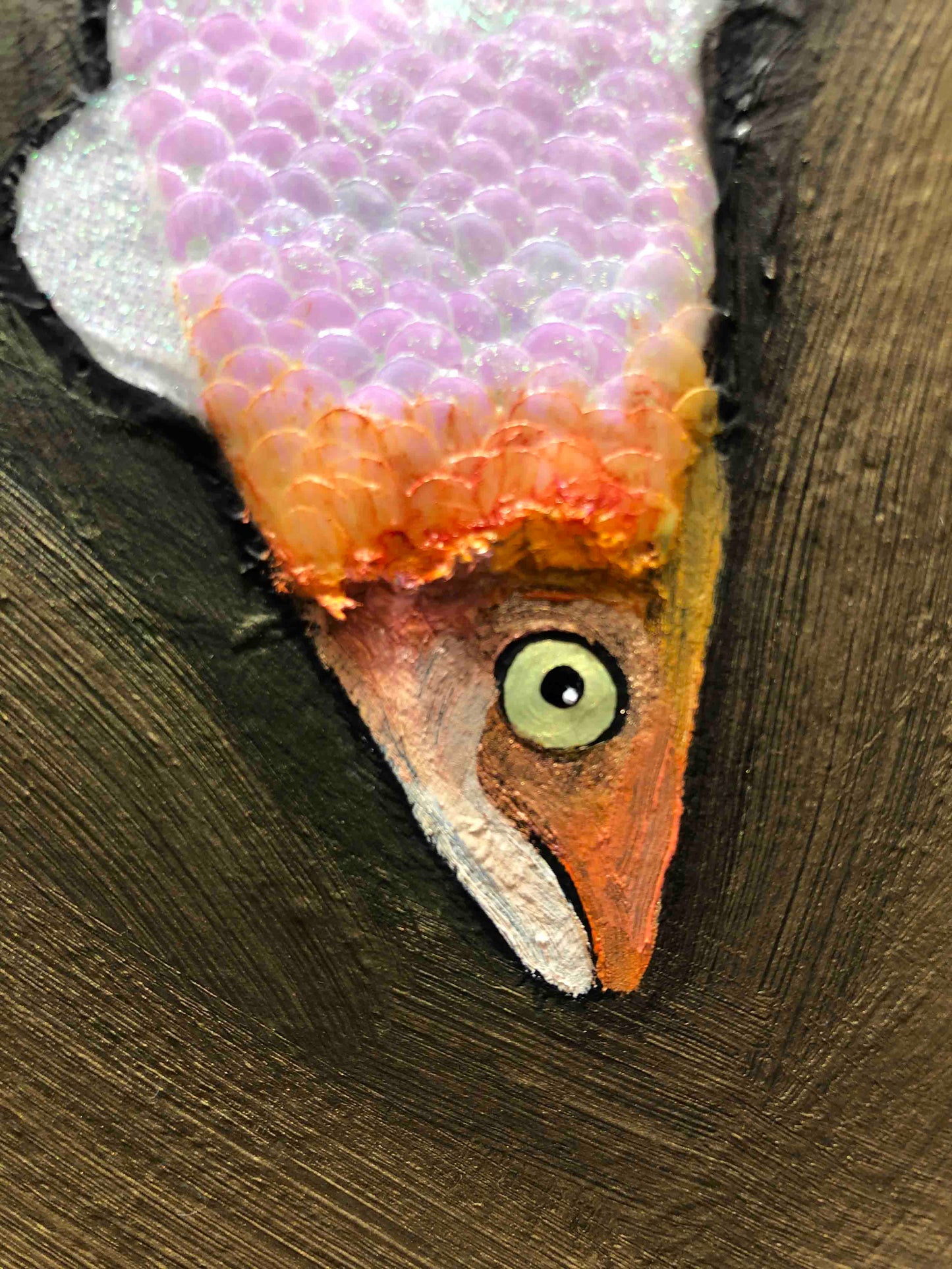 Swan 5x7ft - Oil Painting
