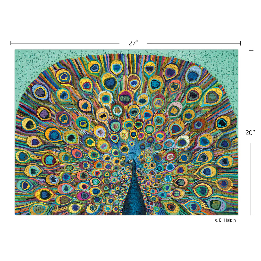 Peacock  1000 Piece Puzzle