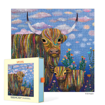 Highland Cows  1000 Piece Puzzle
