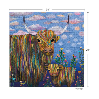 Highland Cows  1000 Piece Puzzle