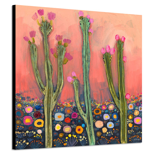 Coral Sky - Canvas Print