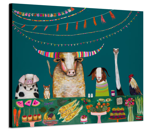 Cornbread Muffins - Canvas Print