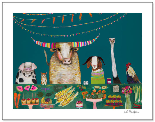 Cornbread Muffins - Signed Paper Print