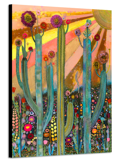 Desert Garden - Canvas Print