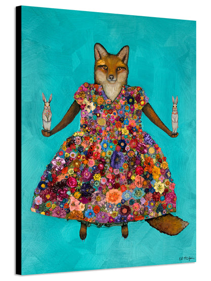 Fox Dressed - Canvas Print