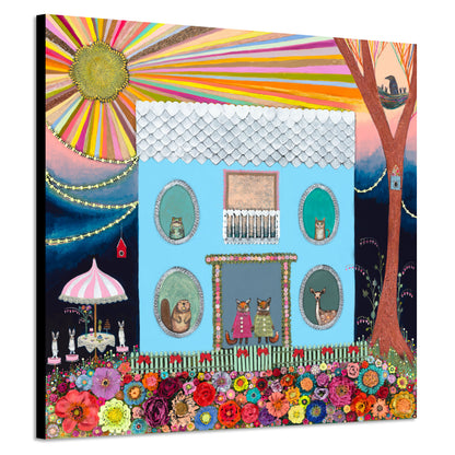 Fox Haus- Canvas Print
