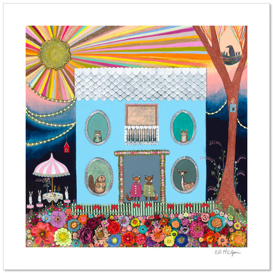 Fox Haus - Signed Paper Print