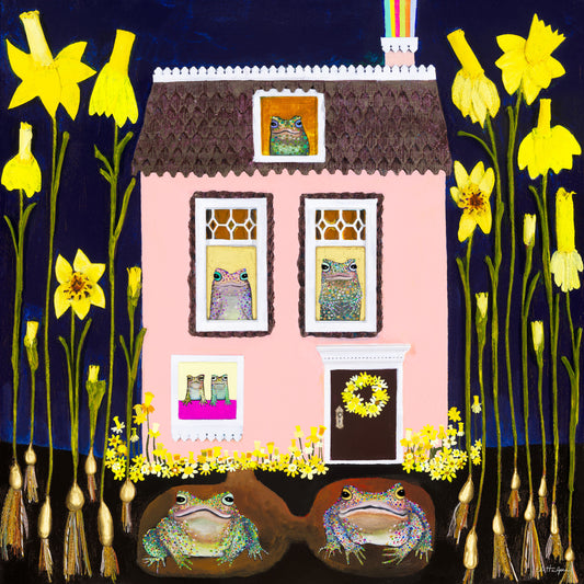 Frog's House - Canvas Print