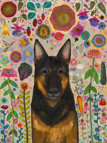 German Shepherd - Canvas Print