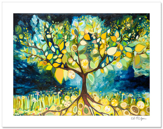 Lemon Tree  - Signed Paper Print