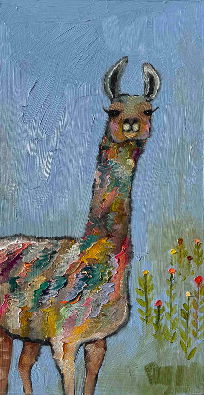 Llovely - 6x12" - Oil Painting
