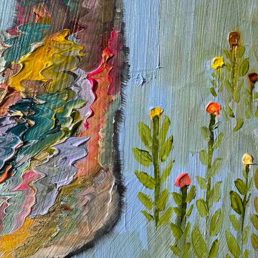 Llovely - 6x12" - Oil Painting